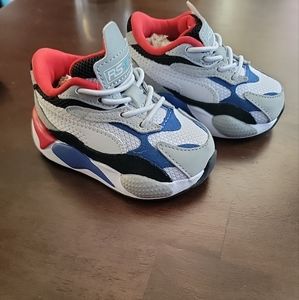 Puma infant toddler Rs X3 Puzzle Trainer Sneakers 4c